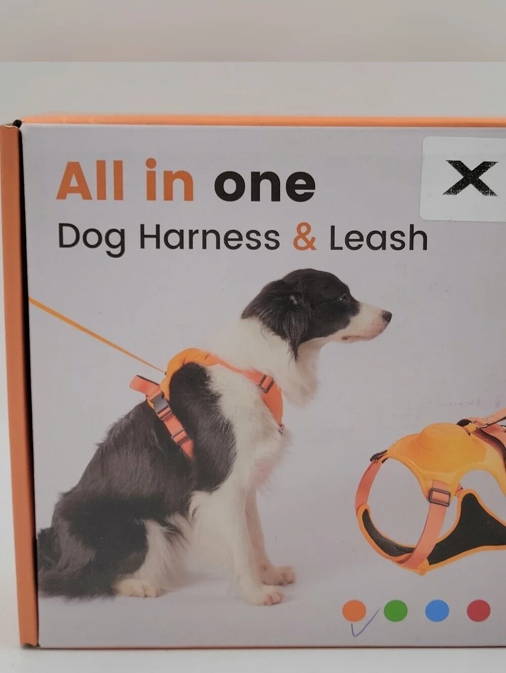 All in One Dog Harness Leash Size XL Retractable Adjustable No Pull New Sealed